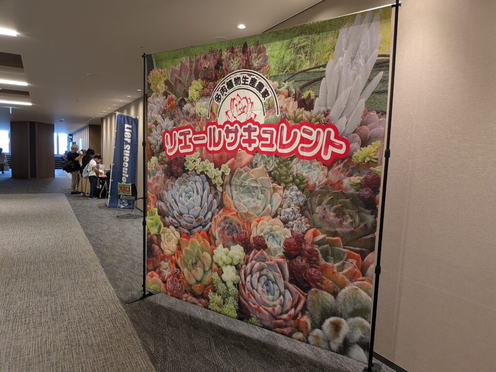 多肉狩りイベントの様子