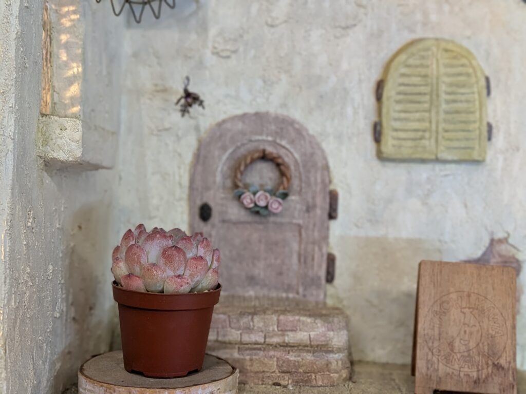 タチカワバナナさんの店内フォトスポットが可愛い