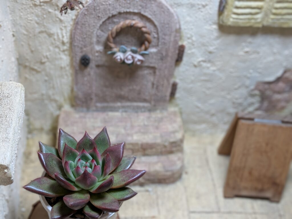 タチカワバナナさんの店内フォトスポット